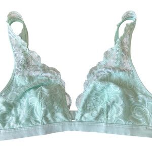 PINK Mint Lace Bralette